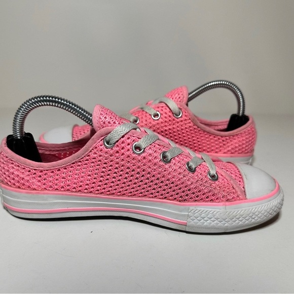Converse Chuck Taylor All Star Mesh Sneaker Girls US Size 2 (656058F) 214 Box 25 - Picture 4 of 9